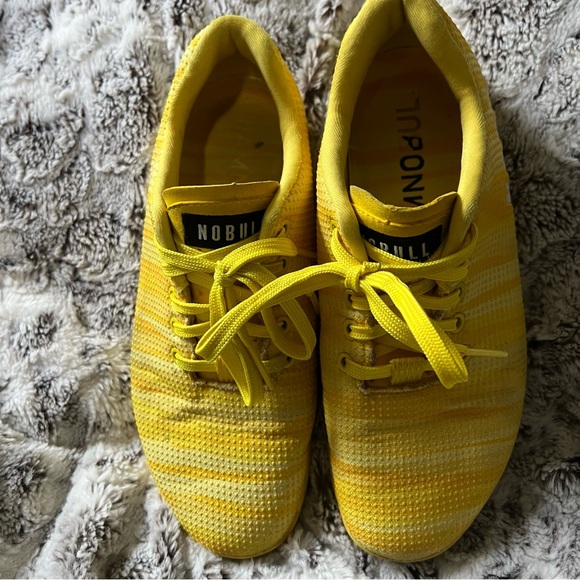 Nobull Yellow Lightning Burst Training Sneakers - Picture 5 of 7